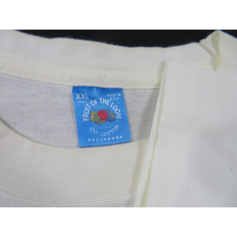 The Barge Lake of the Ozarks T-Shirt White Sz 2XL 1990s - Picture 4 of 5